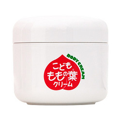 UNIMAT RIKEN 日本进口 Unimat儿童桃子叶面霜120g 宝宝全身可用保湿滋润身体乳 弱酸性润肤乳霜