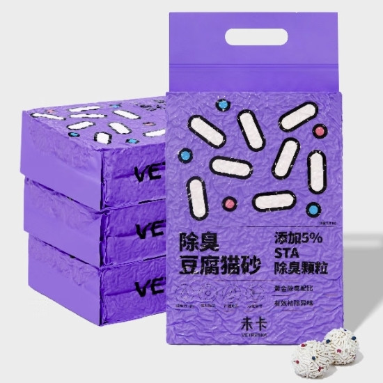 Vetreska 未卡 豆腐猫砂 2.8kg*4包