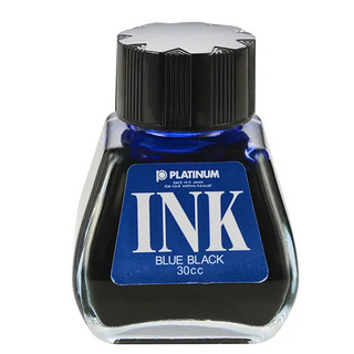 PLATINUM 白金 INK-400 钢笔墨水 蓝黑 30ml