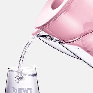 BWT 倍世 净水壶套装 粉色1壶5芯（2镁离子+3强效去水垢）