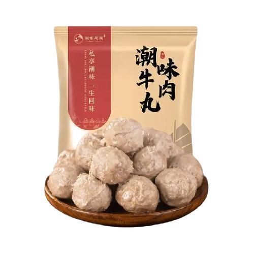 潮味码头 潮味牛肉丸 250g