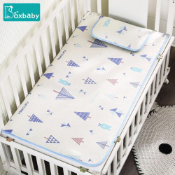 boxbaby 婴儿冰丝凉席 套装可水洗（凉席+凉枕 120*60cm）