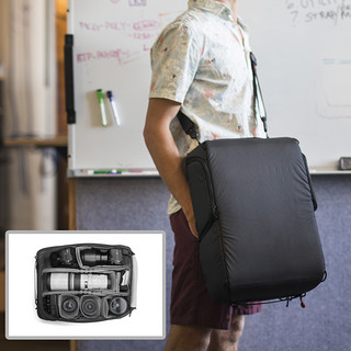 巅峰设计Peak Design Camera Cube微单反相机双肩摄影背包大容量内胆包 适Travel Backpack 45L 65L 35L