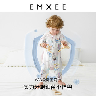 嫚熙婴儿连体衣新生儿睡衣宝宝衣服打底春季新款连身衣