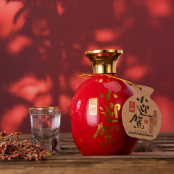 yjgj 迎驾贡酒 乐醉小迎驾45度175ml*1瓶小瓶装浓香型纯粮白酒