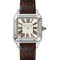 Cartier 卡地亚 SANTOS-DUMONT腕表系列 46.6毫米手动上链腕表 WGSA0082