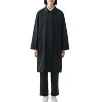 MUJI 無印良品 木棉系列 女士中长款大衣 BDE96C3S