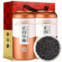 PLUS会员：山间饮茗 正山小种武夷山红茶叶 250g/罐