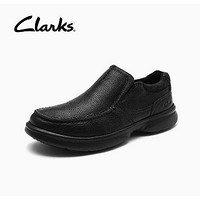 Clarks 其乐 布拉德利系列男士皮鞋时尚休闲一脚蹬厚底单鞋男爸爸鞋