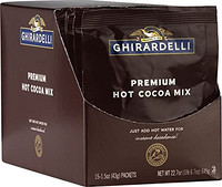 Ghirardelli 优质热可可 袋装 浓郁巧克力，22.7 盎司（约643.53克），15 包