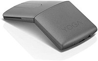 Lenovo 联想 Yoga Mouse 带激光演示器,2.4GHz 无线纳米接收器和蓝牙 5.0,可调节 1600 DPI,光学鼠标