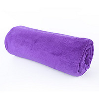 SUOTJIF 硕基 洗车毛巾 汽车清洁打蜡抛光毛巾家用 抹布 擦车巾30*70cm 咖+紫色2条装