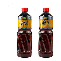 WANGZHIHE 王致和 塑瓶精制料酒 1L*2瓶