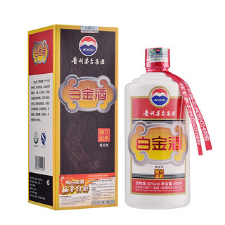 MOUTAI 茅台 2011年 白金酒 万事如意 酱香型白酒 43度 500ml 单瓶装