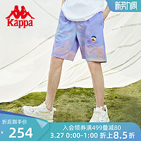 Kappa 卡帕 现实悦镜主题短裤男夏运动休闲五分裤篮球短裤