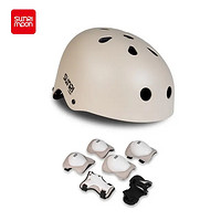 SUNRIMOON 儿童安全骑行头盔+硬壳护具套装