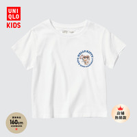 UNIQLO 优衣库 童装/女童(UT)SANRIO印花T恤(亲子短袖三丽鸥凯蒂猫)454279