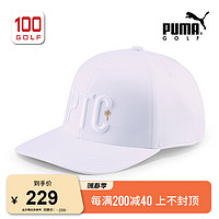 PUMA 彪马 Golf/彪马高尔夫球帽男全新Puma x PTC联名系列时尚男帽