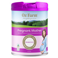 Oz Farm 澳滋 23年8月-原装进口澳洲 澳美滋(Oz Farm)孕妇哺乳期营养奶粉含叶酸 900g