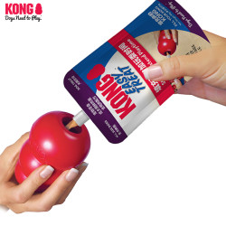 KONG 漏食球玩具配套宠物训练 鸡肉味肉泥羹状零食
