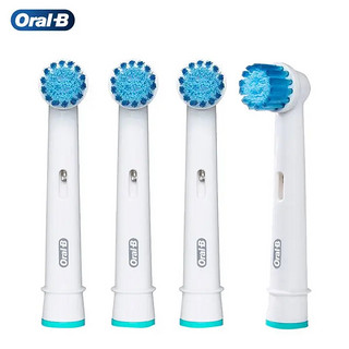 Oral-B 欧乐-B 欧乐  BEB17-4 电动牙刷头 4支装（买4送4）