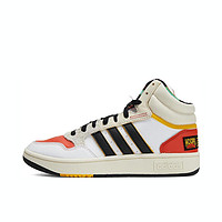 限尺码：adidas 阿迪达斯 HOOPS 3.0 MID SSJF 男女款高帮休闲鞋 FZ5958