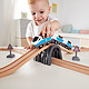 Hape 火车轨道电动套装3岁+儿童益智玩具宝宝婴幼儿木质模型套装