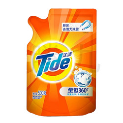 Tide 汰渍 全效360系列 洗衣液 500g 洁雅百合香