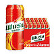 WUSU 乌苏啤酒 330ml12罐红