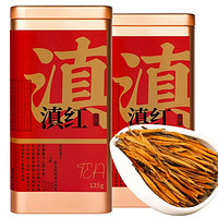 TANGPU 唐朴 新茶特级云南滇红大金针工夫红茶茶叶礼罐装250g