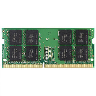 Kingston 金士顿 DDR4 2666MHz 笔记本内存 绿色 32GB KVR26S19D8/32