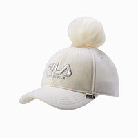FILA 斐乐 男女小童时尚运动鸭舌帽男童女童潮流休闲帽儿童舒适棒球帽