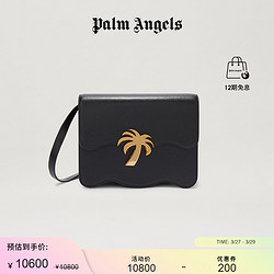 Palm Angels 男女同款黑色PALM BEACH沙滩包单肩包