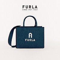 FURLA 芙拉 [抢先购]FURLA OPPORTUNITY FOLK织物小号百搭通勤女士托特包