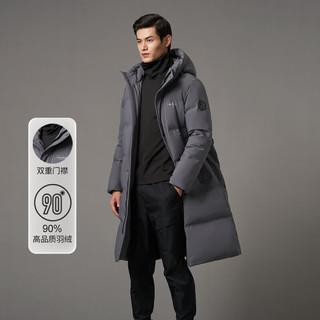 BOSIDENG 波司登 冬季羽绒服男长款经典休闲系列防风保暖外套B10145171