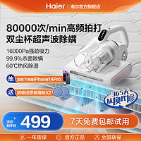 Haier 海尔 超声波除螨仪家用手持式床上紫外线杀菌双杯螨虫神器C9