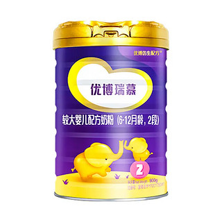 Synutra 圣元 优博瑞慕系列 较大婴儿奶粉 国行版 2段 900g