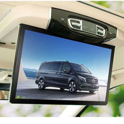 cheed车易得奔驰v260专车专用车载吸顶电视156英寸电动折叠4g版语音包