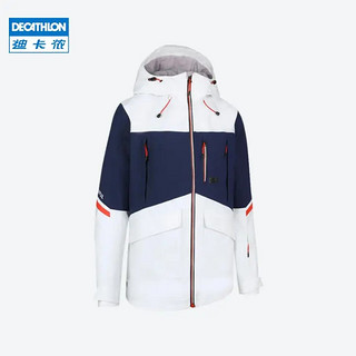 DECATHLON 迪卡侬 W SNB 滑雪夹克JKT 500 CN OLY 白色 4408904 L