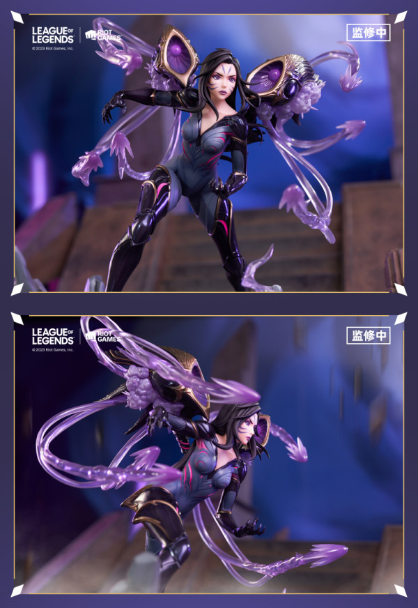 league of legends 英雄联盟 x apex 1/6 卡莎-艾卡西亚暴雨 雕塑