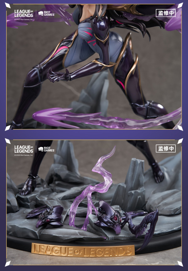 league of legends 英雄联盟 x apex 1/6 卡莎-艾卡西亚暴雨 雕塑