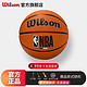  Wilson 威尔胜 官方NBA室外耐磨橡胶篮球训练标准7号篮球DRV PLUS　