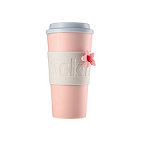 coffee 瑞幸咖啡 luckin coffee  coffee咖啡 随行杯 500ml 杜鹃花