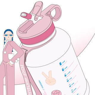 venture pal 瓜生太郎联名吨吨桶 1.5L
