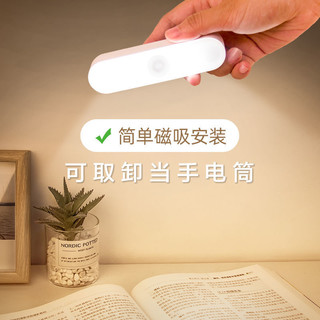 Moiidea/莫耶 迷你磁吸USB充电小夜灯 家用卧室婴儿喂奶护眼阅读灯