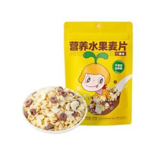 窝小芽 水果麦片 椰椰味 100g