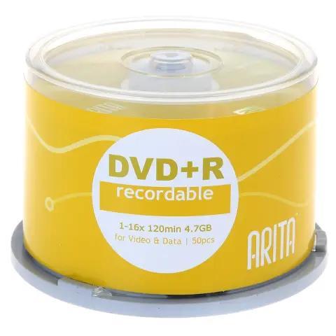 RITEK 铼德 ARITA 铼德 e时代系列 刻录碟片 DVD+R 16速 4.7G 50片/桶*1桶