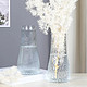 玫菲尔 创意玻璃花瓶 冰川纹