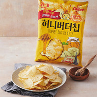 韩国进口海太蜂蜜黄油薯片60g*3袋张艺兴卡乐比膨化食品休闲零食