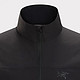 ARC'TERYX 始祖鸟 ARC’TERYX始祖鸟 GAMMA LIGHTWEIGHT  防风 男子 软壳夹克 Black/黑色 L